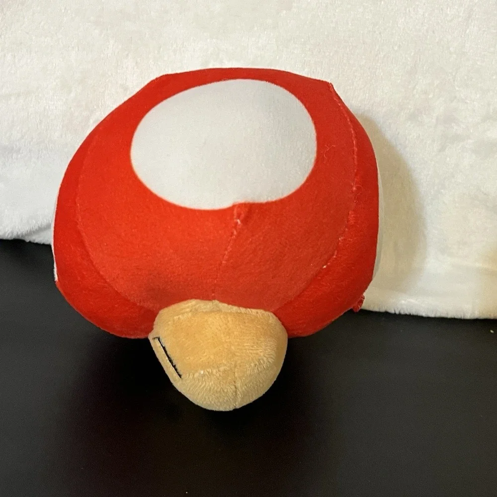 Nintendo Super Mario Bros Red Super Mushroom Plush 5